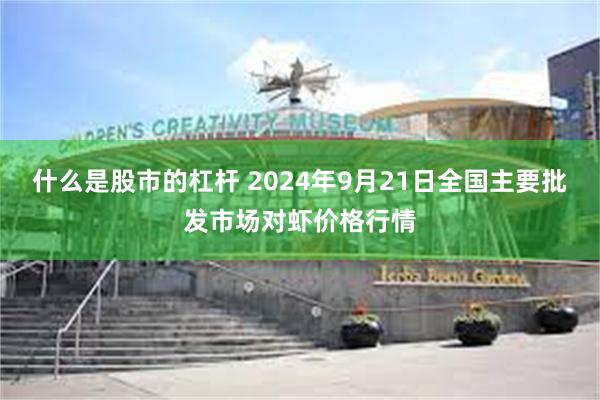 什么是股市的杠杆 2024年9月21日全国主要批发市场对虾价格行情