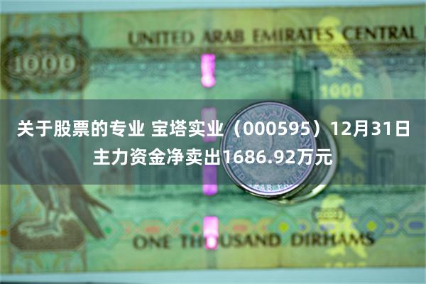 关于股票的专业 宝塔实业（000595）12月31日主力资金净卖出1686.92万元